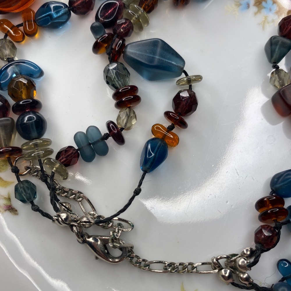 Glass Beaded Necklace - Picture 2 of 2